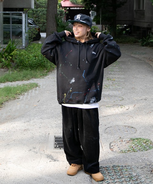 APPLEBUM（アップルバム） パーカー Paint Sweat Parka メンズ