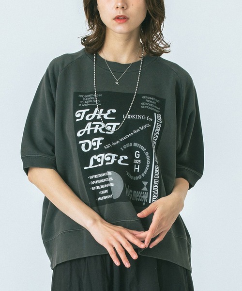 ROSE BUD（ローズバッド） トレーナー スウェット (GENE HEAVENS)HALF