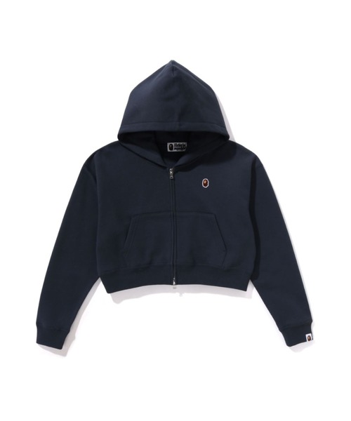 新品♡ アベイシングエイプ ワンポイント ジップフーディ APE パーカーS A BATHING APE（アベイシングエイプ）の「APE HEAD ONE POINT