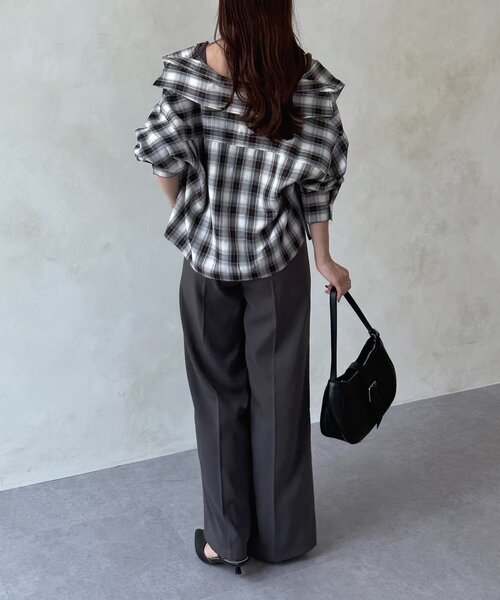 Thevon オールインワン ベルト付きサロペット レディース