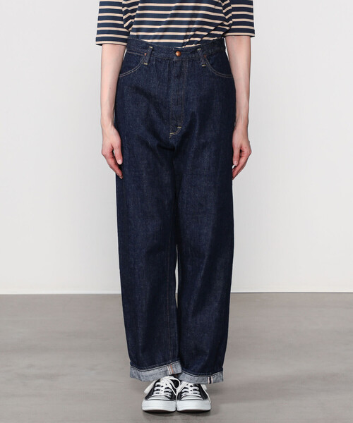 パンツ orSlow high waist selvedge denim pants orSlow ジーンズ デニム デニムパンツ | HIGH WAIST SELVEDGE