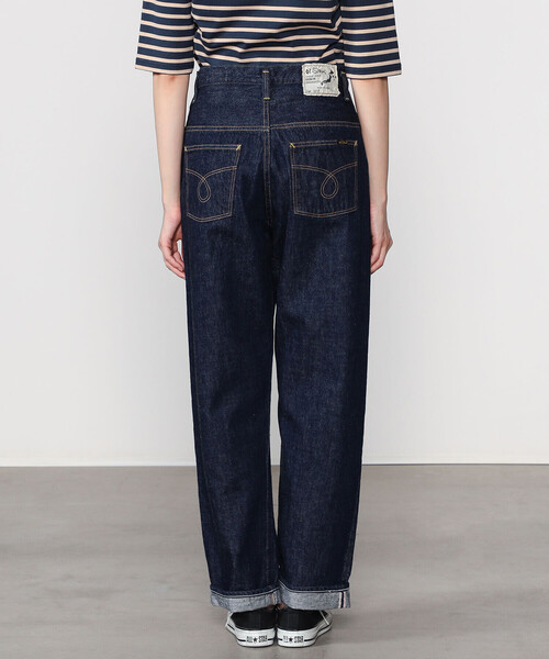 パンツ orSlow high waist selvedge denim pants orSlow High Waist Selvedge Denim Pants Curated at Jake and Jones