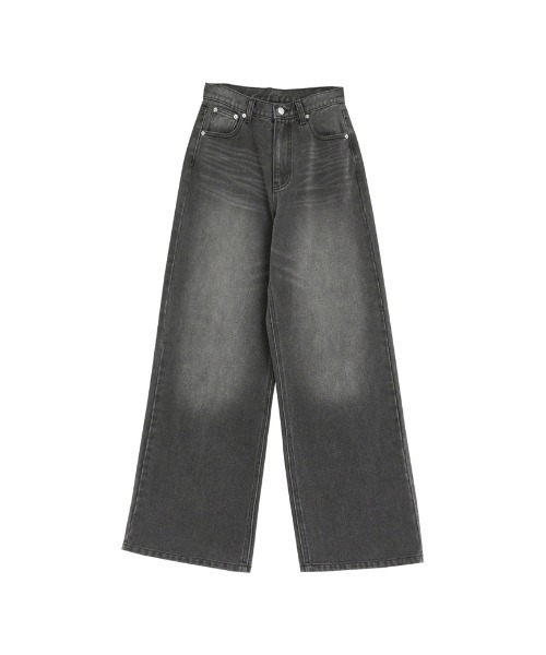 [Re:EDIT] обработка Denim брюки MEDIUM голубой женский 
