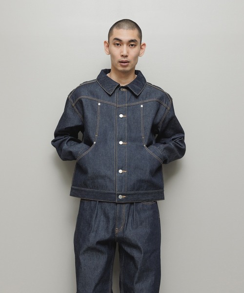 bal（バル） デニムジャケット gジャン CURB POCKET DENIM JACKET