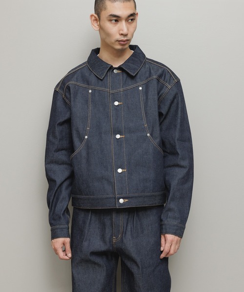 bal（バル） デニムジャケット gジャン CURB POCKET DENIM JACKET