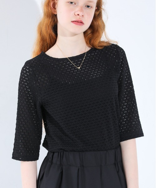 「Kelen」 半袖ブラウス FREE オフホワイト レディース_画像3