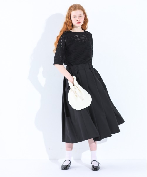 「Kelen」 半袖ブラウス FREE オフホワイト レディース_画像4