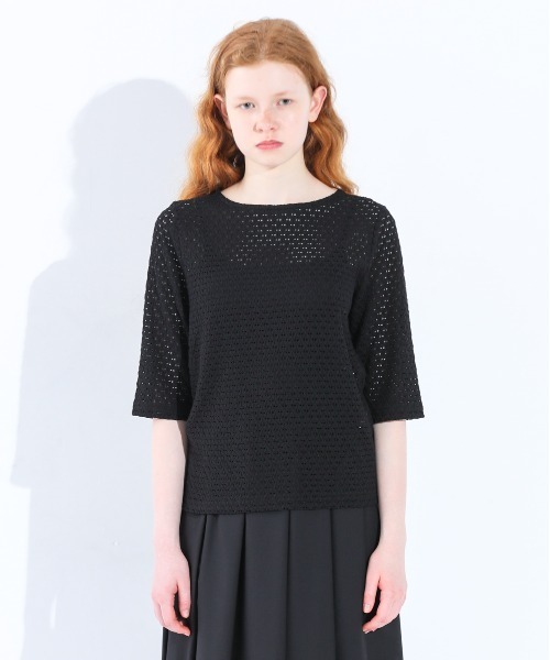 「Kelen」 半袖ブラウス FREE オフホワイト レディース_画像9