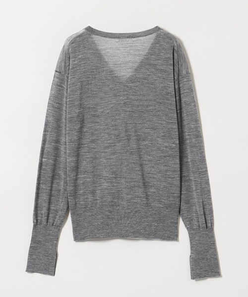 conte Vネックニット　グレー　新品タグ付き UNITED ARROWS｜<conte>ウール Vネックニット | Rakuten Fashion(楽天