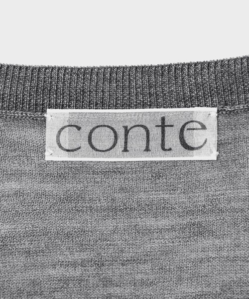ニット セーター 「conte」シアー Vネックニット レディース | conte | 14