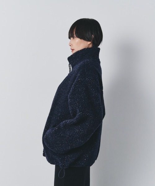 bita.（ビタ） ブルゾン アウター カラーネップボアブルゾン 