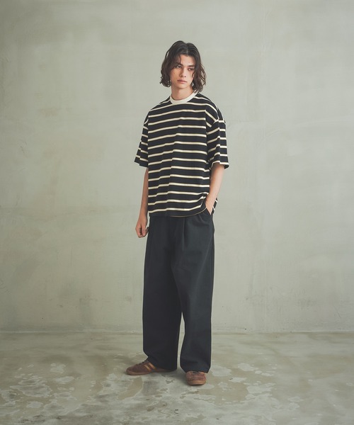 「Revo.」 半袖Tシャツ 1 オレンジ メンズ_画像8