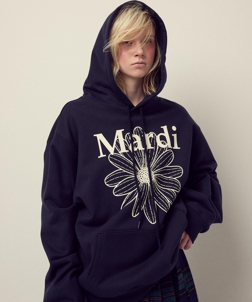 Mardi Mercredi（マルディメクルディ） パーカー OVERSIZED HOODY