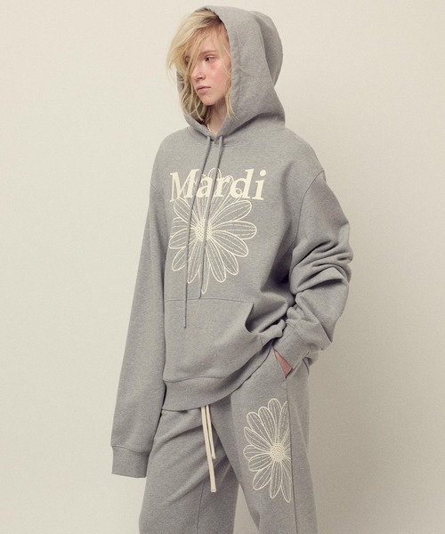 Mardi Mercredi（マルディメクルディ） パーカー OVERSIZED HOODY