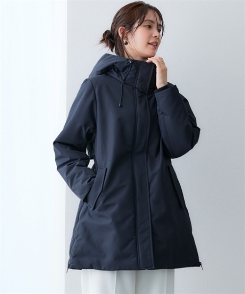 7days Life Styling ダウンコート ダウンジャケット 高密度サイド