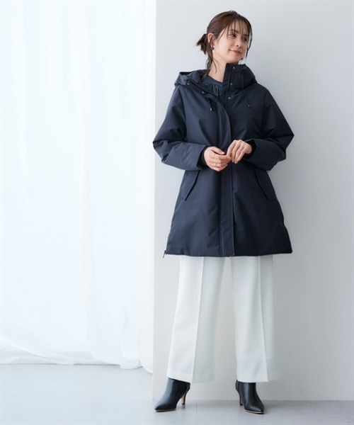 7days Life Styling ダウンコート ダウンジャケット 高密度サイド