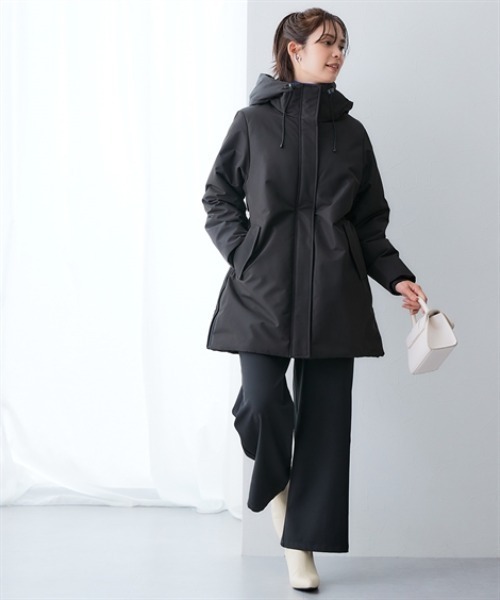 7days Life Styling ダウンコート ダウンジャケット 高密度サイド