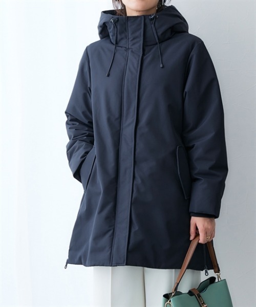 7days Life Styling ダウンコート ダウンジャケット 高密度サイド