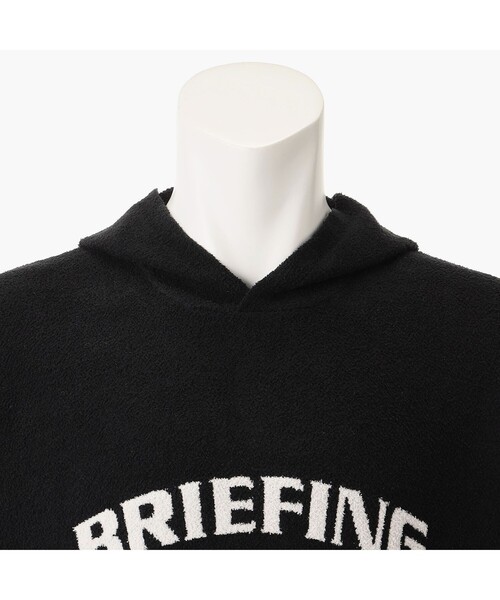 ⓁBRIEFING GOLF ブリーフィングゴルフ クルーネックニット黒 ブリーフィング ゴルフ ウェア メンズ クルーネックニット BRIEFING