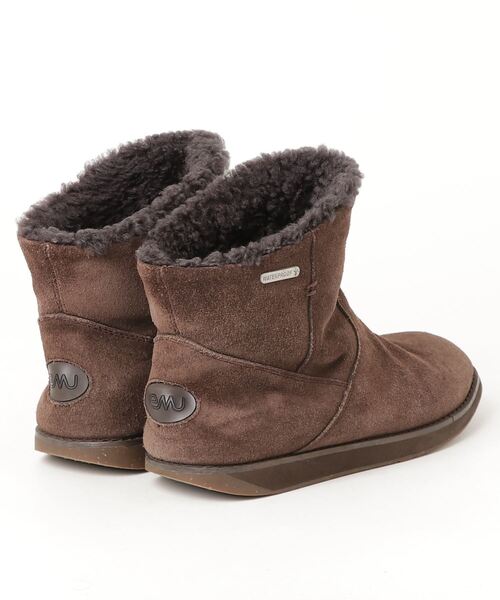 「EMU Australia」 ショートブーツ 24cm ブラウン レディース_画像2
