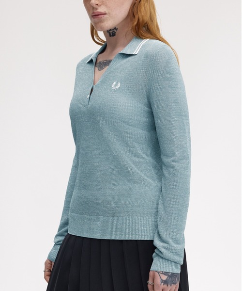 FRED PERRY（フレッドペリー） ポロシャツ ポロ Textured Metallic