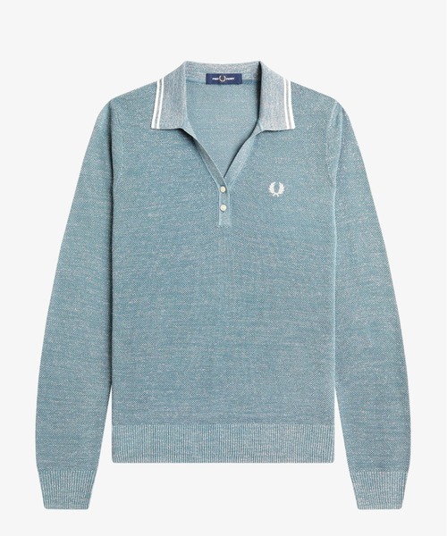 FRED PERRY（フレッドペリー） ポロシャツ ポロ Textured Metallic