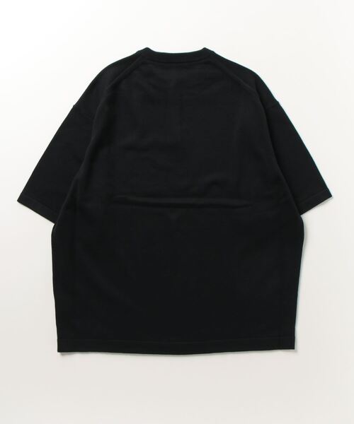 「crepuscule」 半袖ニット X-LARGE ブラック メンズ_画像2