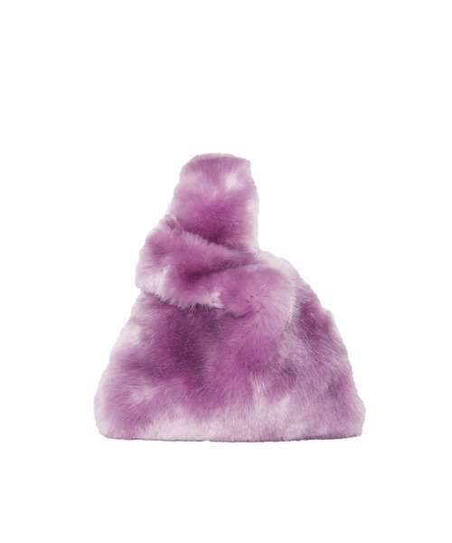 MSGM（エムエスジーエム） ハンドバッグ Faux Fur Mini Bag ー Lilac 