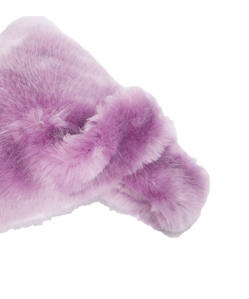 MSGM（エムエスジーエム） ハンドバッグ Faux Fur Mini Bag ー Lilac 