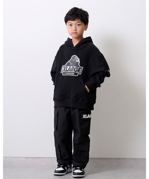 XLARGE KIDS（エクストララージ キッズ） パーカー 袖ロゴパーカー