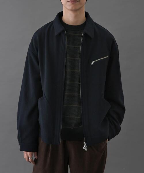 skep ショートブルゾン　黒 変形ショートブルゾン：黒［JK13BZBK］ | skep-online shop