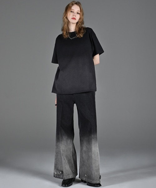 「ADRER」 半袖Tシャツ L ブラウン メンズ_画像7