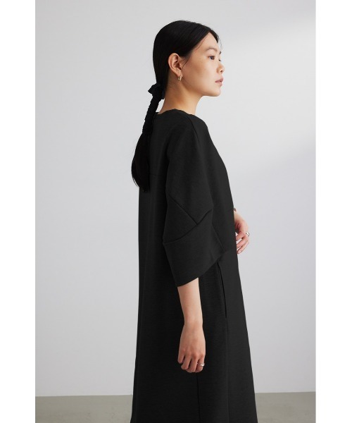 「STYLEMIXER」 7分袖ワンピース MEDIUM ブラック レディース_画像8