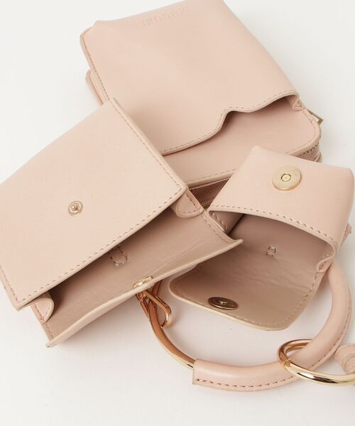 「muguet」 ショルダーバッグ - ピンク レディース_画像4