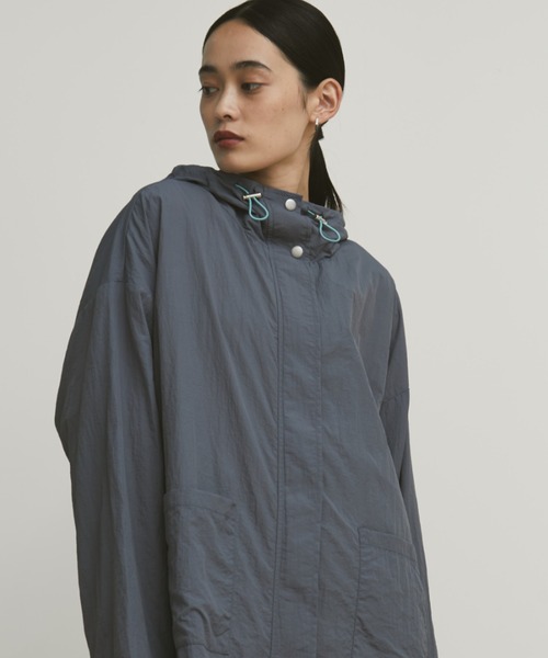 「MERLOT」 コート FREE グレイッシュブルー レディース_画像4