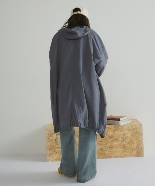 「MERLOT」 コート FREE グレイッシュブルー レディース_画像7