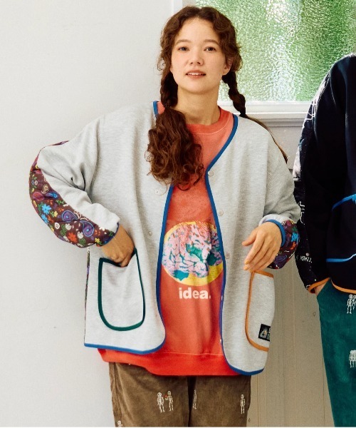 go slow caravan カーディガン　M go slow caravan（ゴースローキャラバン） カーディガン セパレート