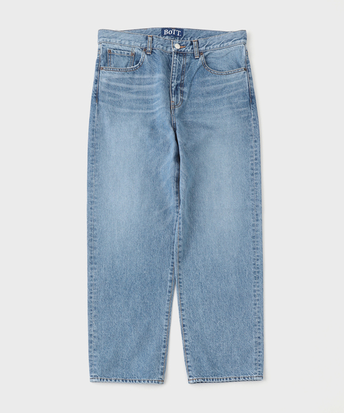 BoTT ライトブルー ストレートデニム 36 BoTT（ボット） ジーンズ LOOSE FIT JEAN メンズ : ZOZOTOWN Yahoo!店
