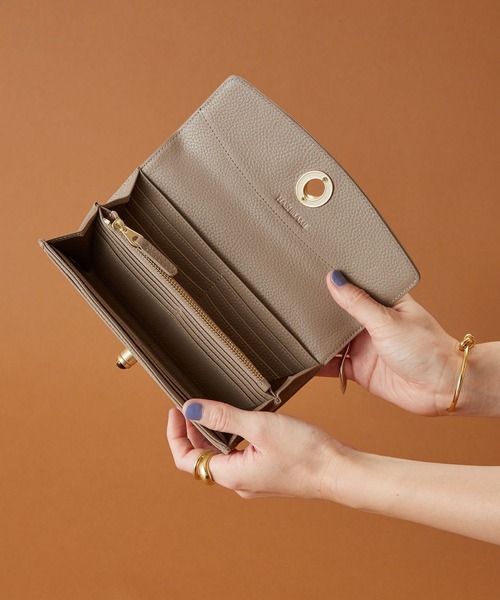 「HASHIBAMI」 財布 FREE グレー レディース_画像3