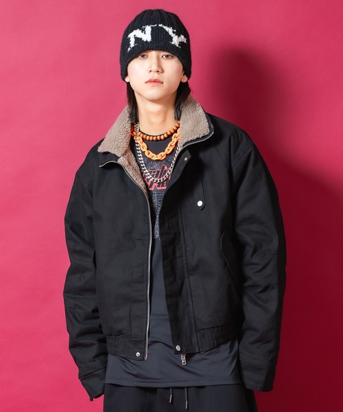 オーストリア 　チロリアンジャケット　ブラック　短丈 A10 ankoROCK ブルゾン アウター a.p.o.v. -ankoROCK's select- 裏ボア