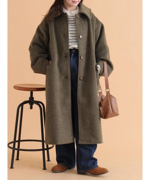 ehka sopo（エヘカソポ） コート アウター ミニシャギーコート