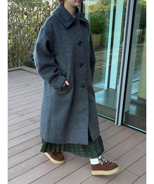 ehka sopo（エヘカソポ） コート アウター ミニシャギーコート