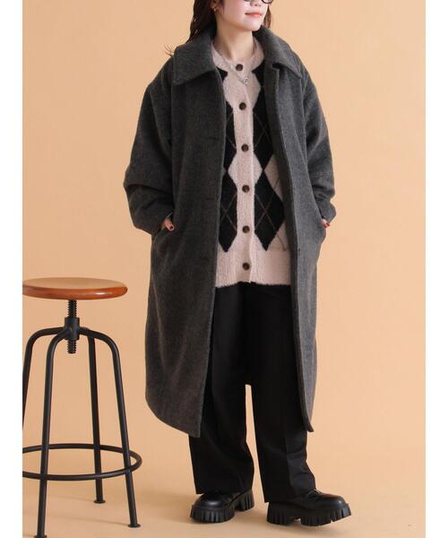 ehka sopo（エヘカソポ） コート アウター ミニシャギーコート