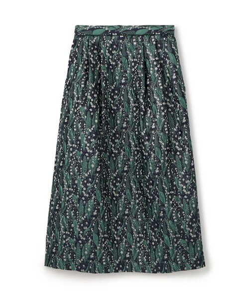 TOMORROWLAND collection スカート リリーベル タックAラインスカート