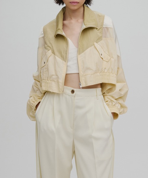 Ameri（アメリ） ブルゾン ジャンバー DEFORM DOCKING NYLON JACKET