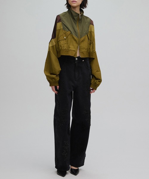 Ameri（アメリ） ブルゾン ジャンバー DEFORM DOCKING NYLON JACKET