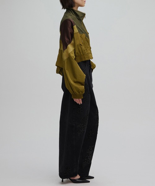Ameri（アメリ） ブルゾン ジャンバー DEFORM DOCKING NYLON JACKET