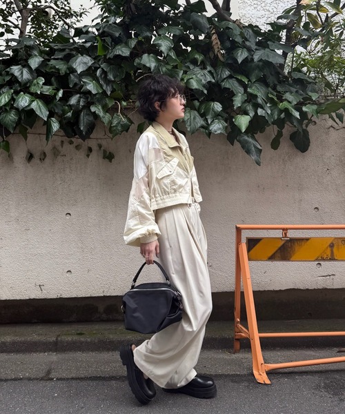 Ameri（アメリ） ブルゾン ジャンバー DEFORM DOCKING NYLON JACKET