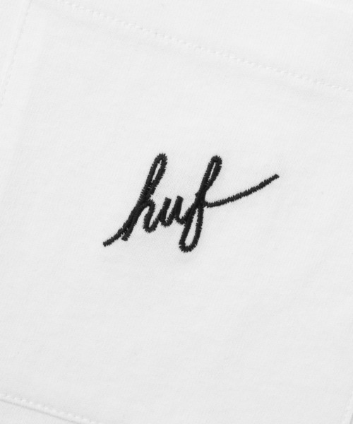 「HUF」 半袖Tシャツ LARGE ホワイト メンズ_画像4