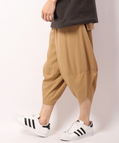 「FUNALIVE」 サルエルパンツ X-LARGE ネイビー メンズ_画像4